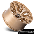 D805 20X9 5X5.0 PLT-BRZ 1MM