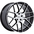 TSW TW002 22X9 5X115 G-BLK-MCH 15MM - TW002BD22901515