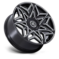 S274 24X9 5X115/120 G-BLK-MILL 15MM