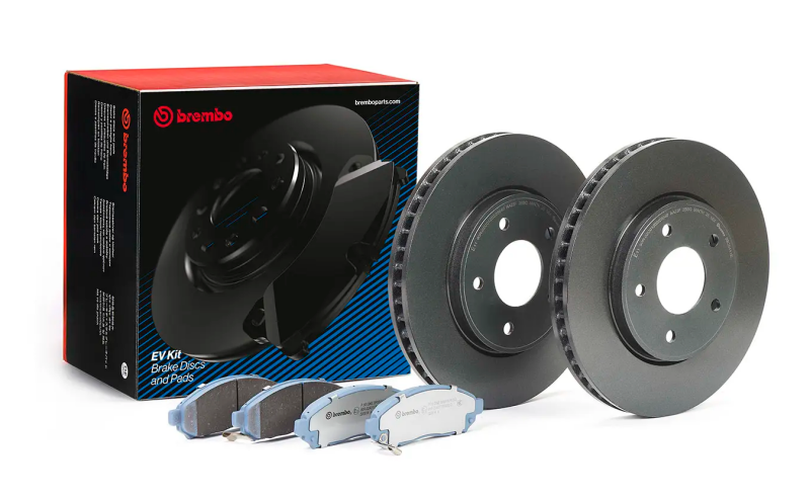 R1 12-24 Dodge Durango Front Drill/Slot Carbon Coated Rotor Set w/Perf Sport Pads