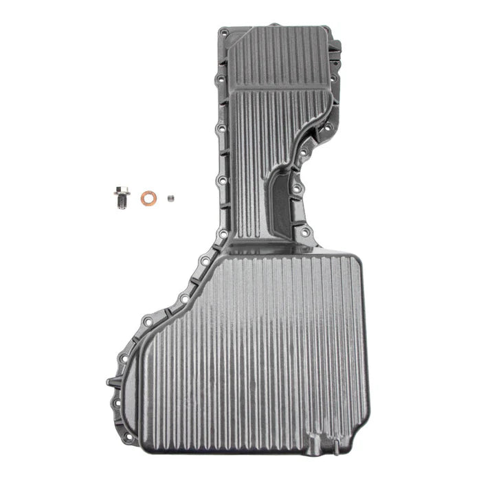 20C L5P DURAMAX WCFAB X PPE HIGH CAPACITY ALUMINUM OIL PAN CANDY BLUE