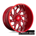 D742 26X14 6X5.5 GL-RED-MIL -75MM
