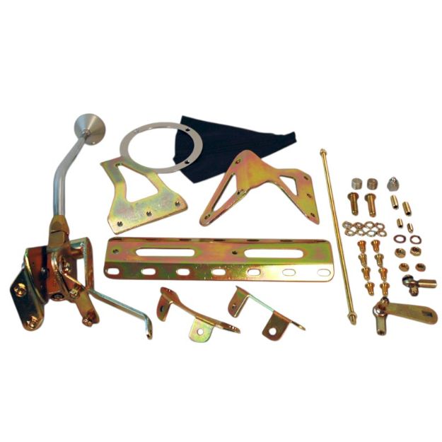 FM SHIFTER GM 4L60 CHROME 16' DOUBL