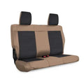 PRP 11-12 Jeep Wrangler JK Rear Seat Cover/2 door - Black/Tan