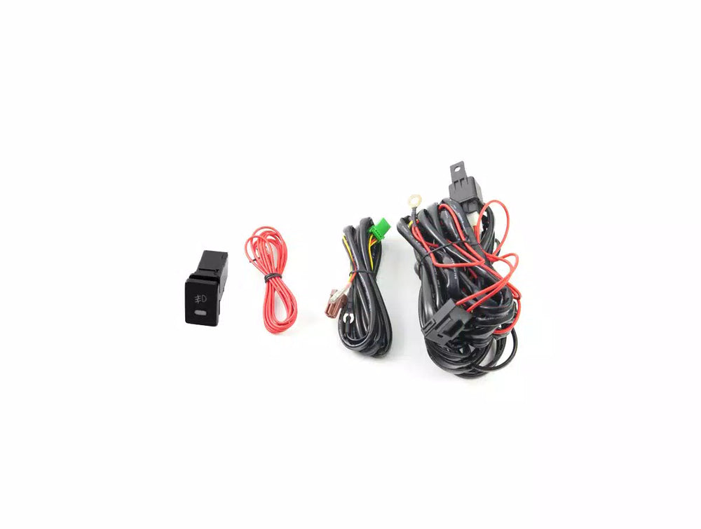 SIDE STEP W/LIGHTS - BLACK
