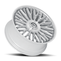 GLOSSY SLIVER BRUSH FACE STAINLESS