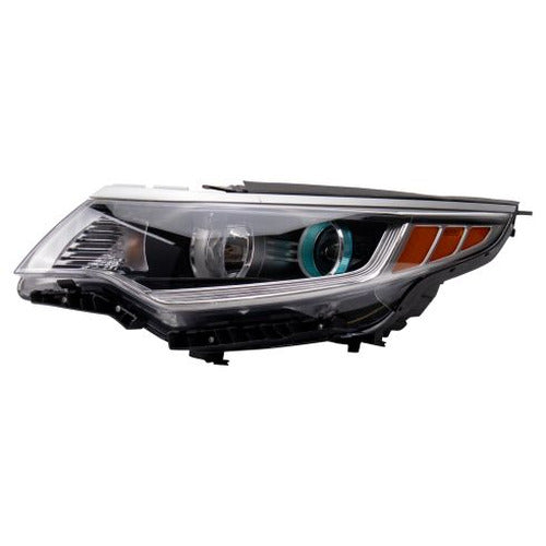 CAPA KA OPTIMA 1618 HEADLAMP ASY HALOGEN KOREA BLT LH