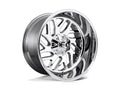 ~(46 lbs. 23X23X15)~ TRITON 20x12 8x165.10 CHROME PLATED (-43 mm)