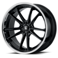 DELTA 20X10.5 5X114.30 GLOSS BLACK