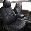 PRP 2024 Toyota Tacoma Front Seat Covers - All Black (Pair)