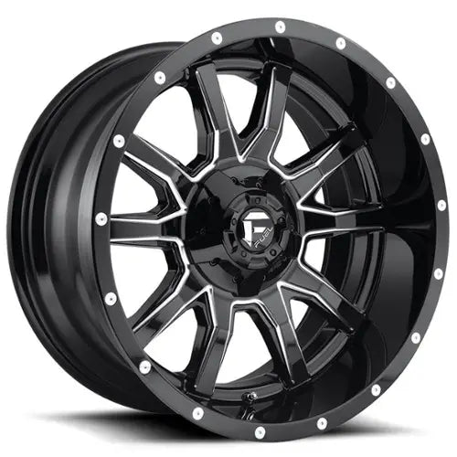 D627 22X12 8X170 GL-BLK-MIL -43MM