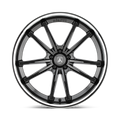 20X10.5 5X112 G-BLK CHR LIP 38MM