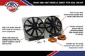 DEWITTS DUAL FAN KIT 2800 CFM LOW PROFILE WITH WIRING