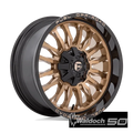 D797 22X10 8X180 BRNZ BLK-LP -18MM