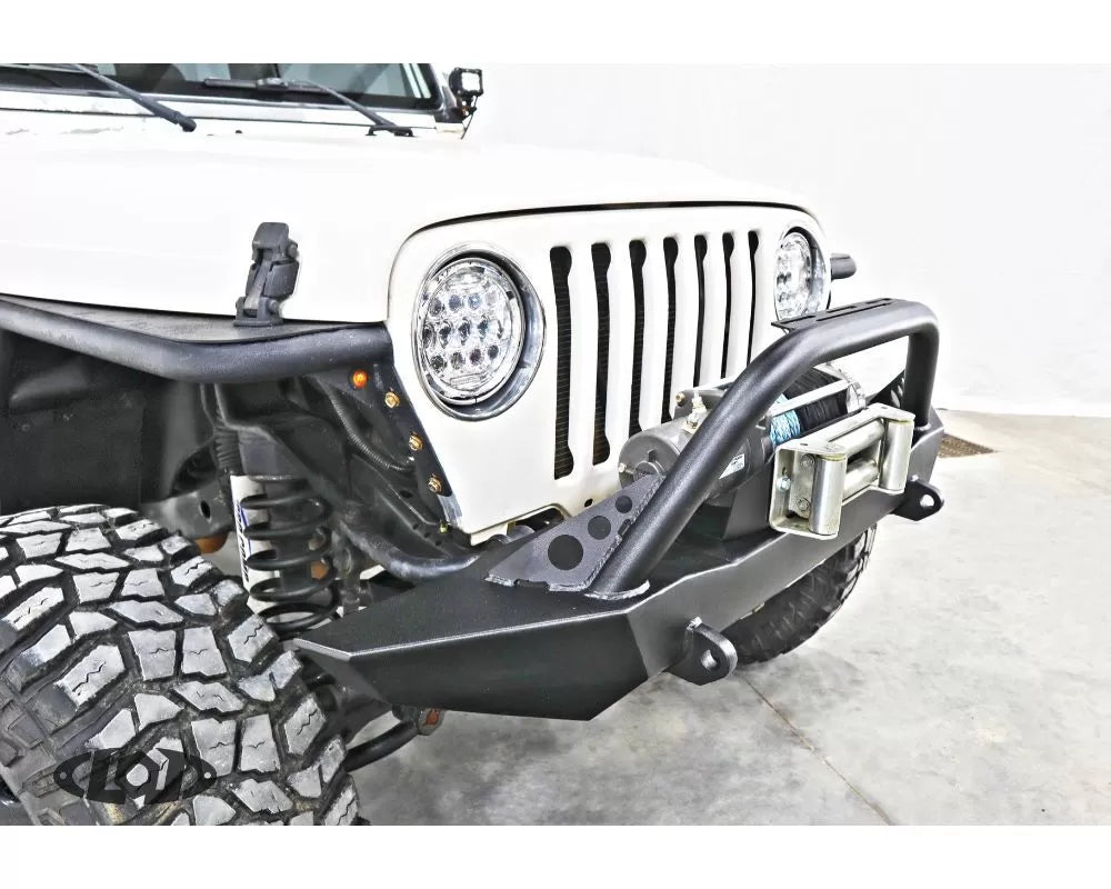 TJ LJ YJ Destroyer Full Front Bumper w No Guard
