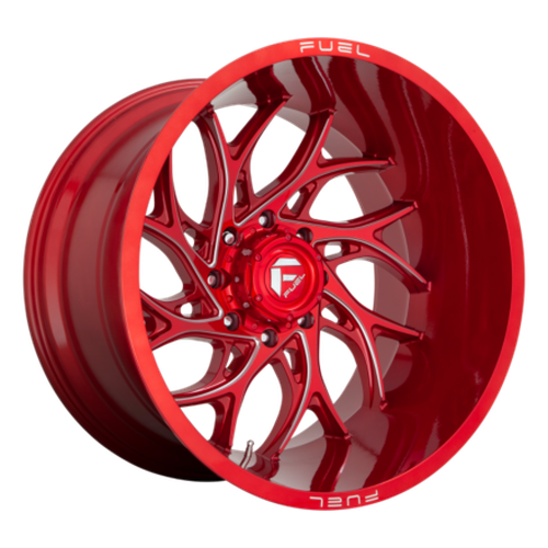 D742 22X12 5X5.0 GL-RED-MIL -44MM