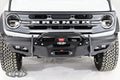 2021+ Bronco Black Ops Base Front Bumper (Driver Passenger Full Width Wings) (Bare Steel)