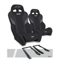PRP XCR Polaris RZR UTV Suspension Seat - Black/Gray