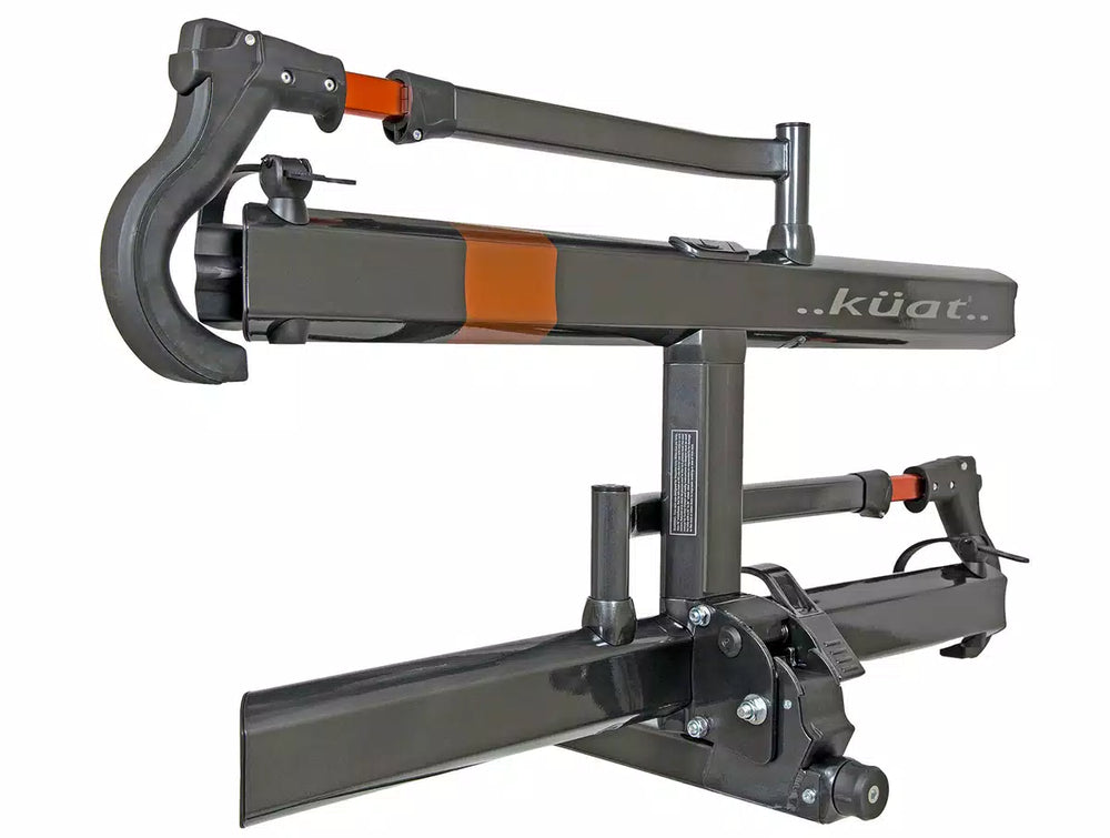SHERPA 2.0 2IN 2BIKE RACK GRAY METALLIC AND ORANGE ANODIZE