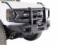 2021+ Bronco Black Ops Base Front Bumper (Center Section Mounts) (Bare Steel)