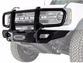 2021+ Bronco Black Ops Base Front Bumper (Center Section Mounts) (Bare Steel)