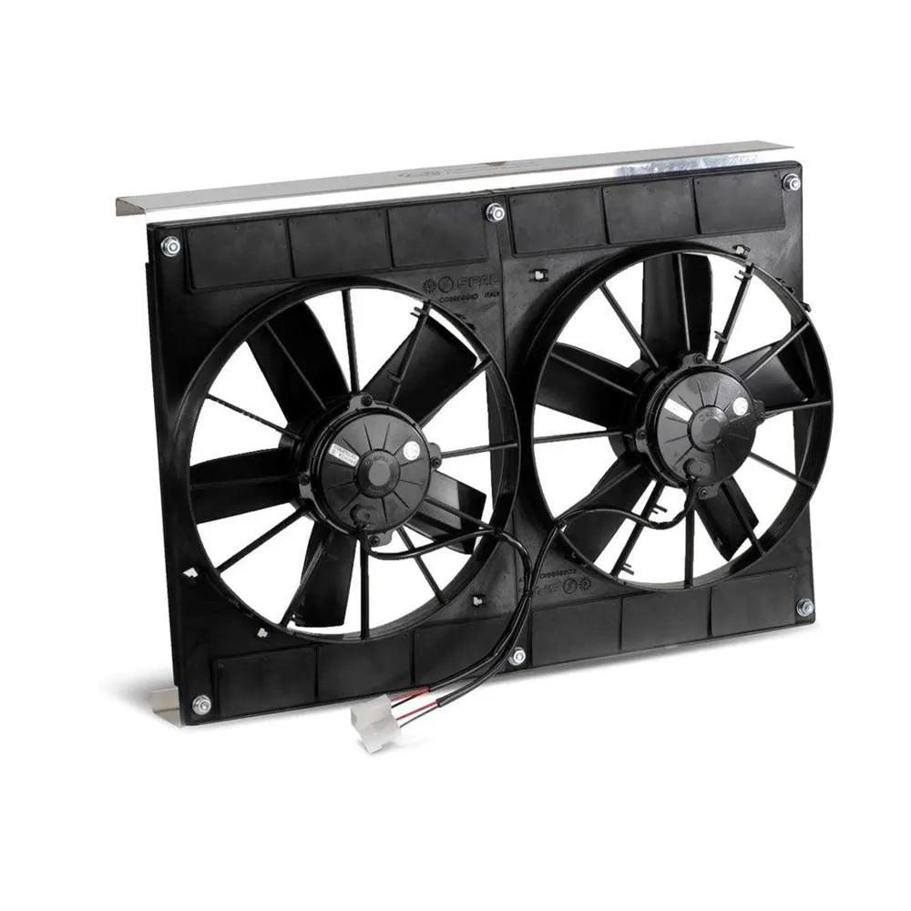 DEWITTS DUAL FAN KIT 2700 CFM FITS DEWITTS 2 ROW CORE C6