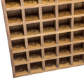 TEAK GOLF BALL RACK 72