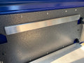 Trailgater for Jeep JL Wrangler: 2018-2021 Bamboo cutting board Hammertone gray powder coat backsplash