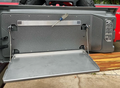 Trailgater for Jeep JL Wrangler: 2018-2021 Bamboo cutting board Hammertone gray powder coat backsplash