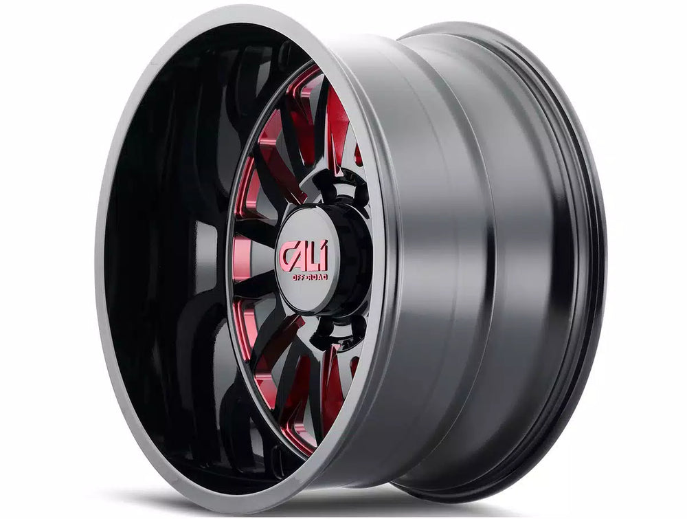 The Wheel Group black auto part