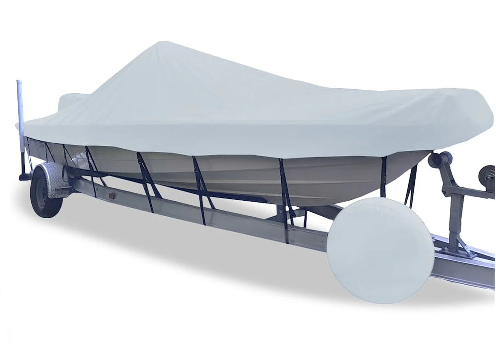 BOAT COVER SKIFF-21 PG GRAY