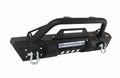Fishbone Offroad 07-18 Jeep Wrangler JK Frnt Stubby Winch Bumper W/Tube Guard - Blk Txtrd Pwdrcoated