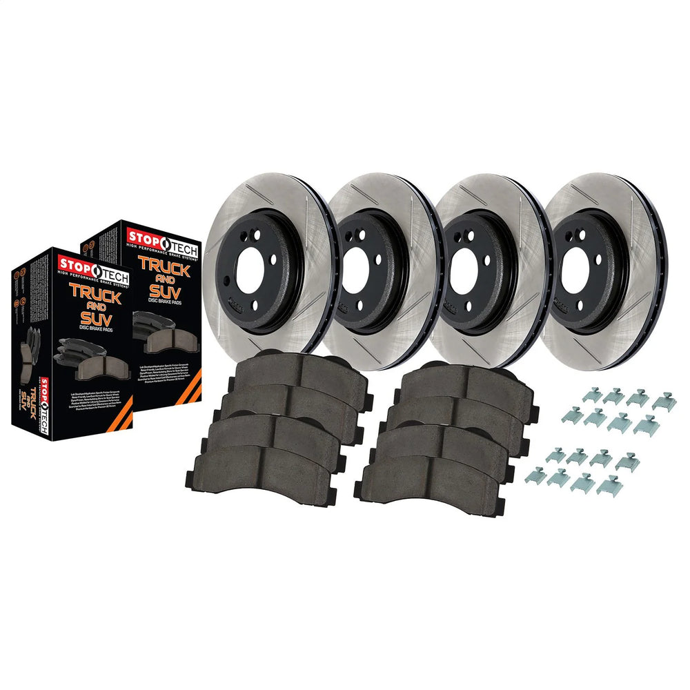 OE PREMIUM COATED BRAKE KIT 4 WHEEL