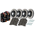 OE PREMIUM COATED BRAKE KIT 4 WHEEL