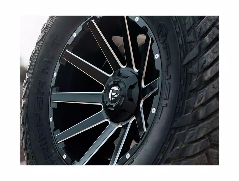 D616 22X10 8X180 MT-BLK-MIL -18MM