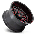 D808 20X10 5X5.0 G-BLK MILL-RT -18M