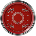 V8 RED STEELIE 5IN QUAD 0-30OHM