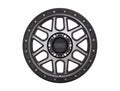 ~(37 lbs. 23X23X12)~ KM544 20x9 8x180.00 SATIN BLACK W/ GRAY TINT (18 mm)
