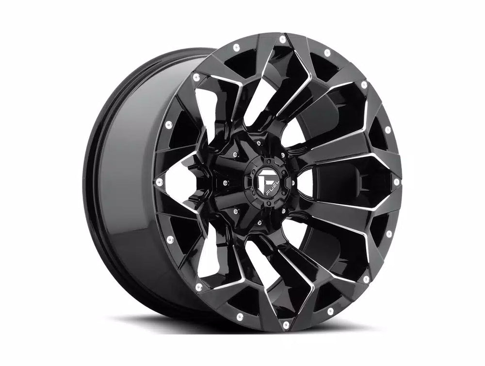 D576 20X9 8X6.5 GL-BLK-MIL 20MM