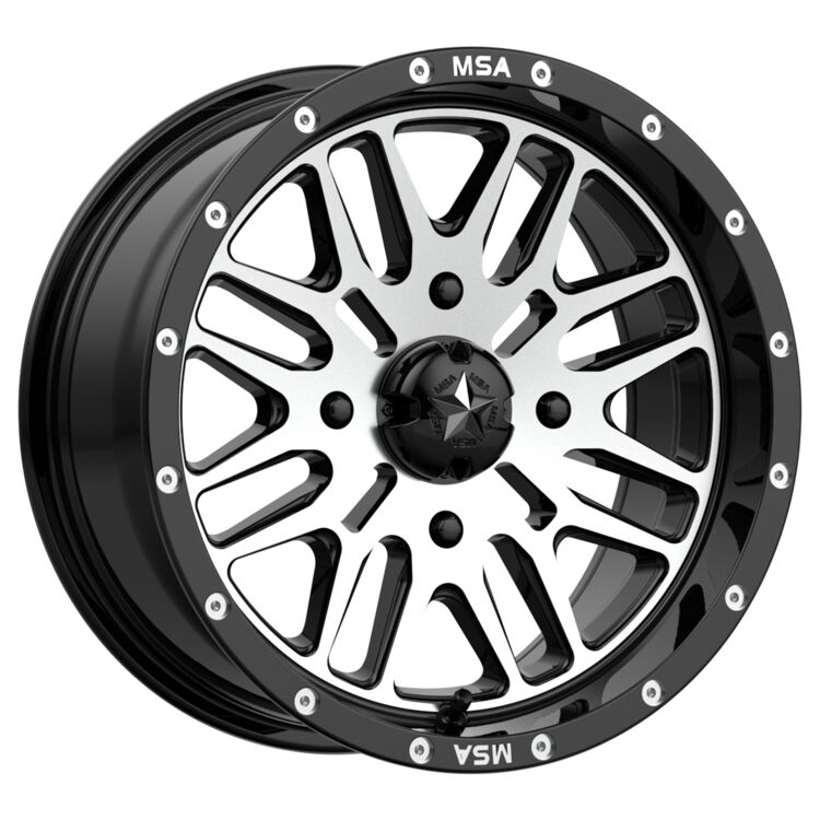 M38 24X7 4X137.00 GLOSS BLACK MACHI