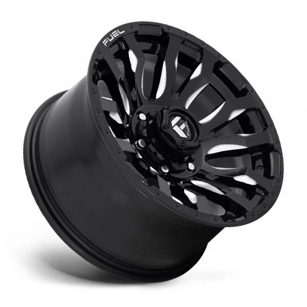 ~(43 lbs. 23X23X12)~ BLITZ 20x9 8x180.00 GLOSS BLACK MILLED (1 mm)