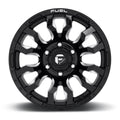 ~(43 lbs. 23X23X12)~ BLITZ 20x9 8x180.00 GLOSS BLACK MILLED (1 mm)