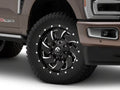Fuel Wheels black auto part