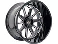 CALI OFF-ROAD AUBURN 9117 GLOSS BLACK MILLED 22X12 8-165.1 -51MM 125.2MM