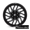 D807 20X9 6X135 G-BLK-MILL 1MM