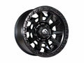 ~(44 lbs. 23X23X12)~ COVERT 20x9 6x135.00 MATTE BLACK (13 mm)