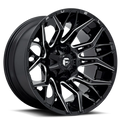 D769 22X12 8X6.5 G-BLK-MILL -44MM