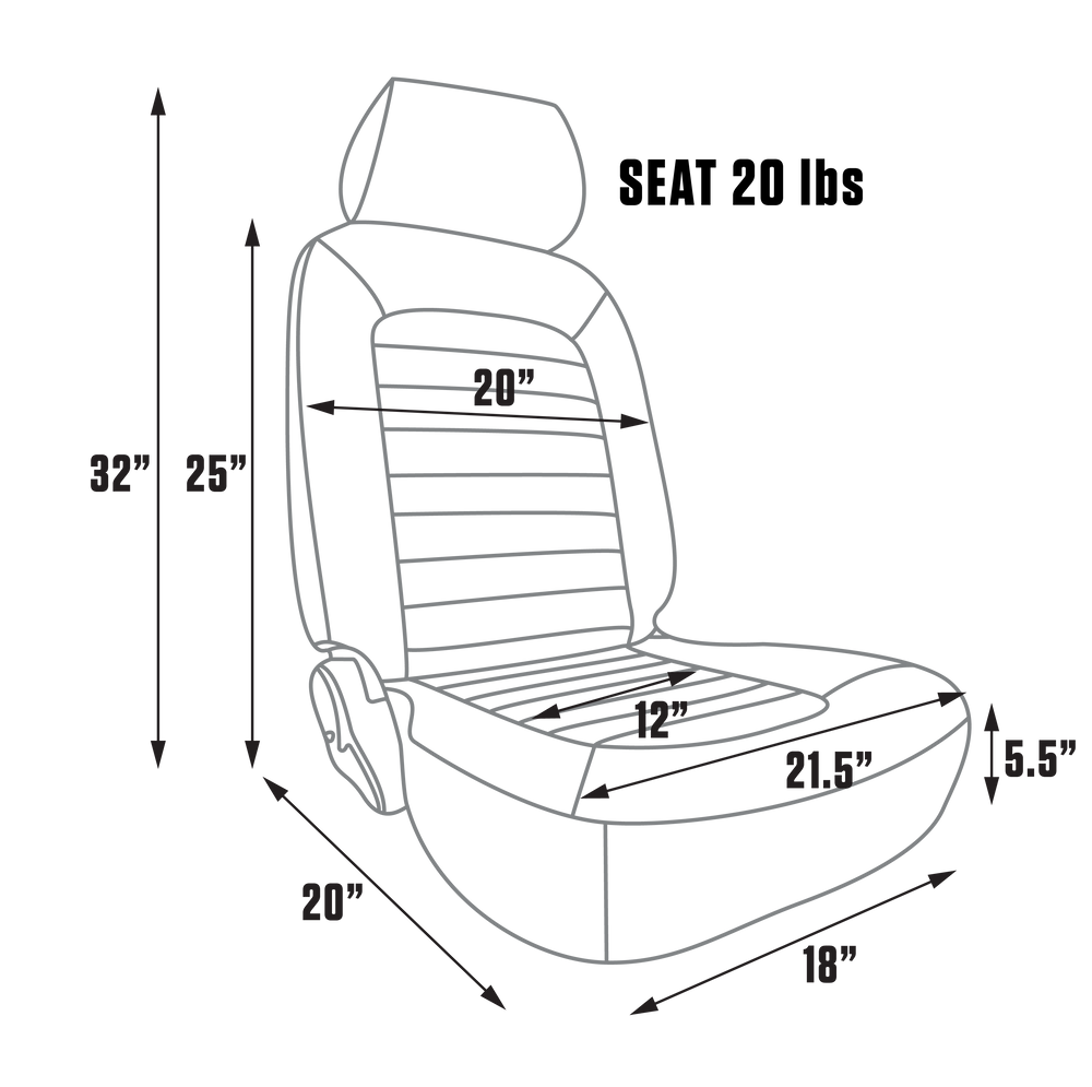 CLASSIC W/HEADREST BARE RIGHT
