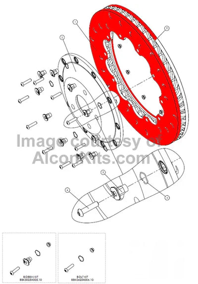 355/273X24 DISC ASSEMBLY REAR