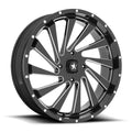 M46 24X7 4X156 G-BLK MILL 00MM